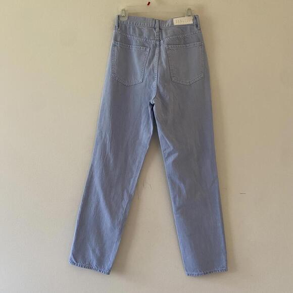 PACSUN blue high rise wide leg pants - Picture 3 of 7